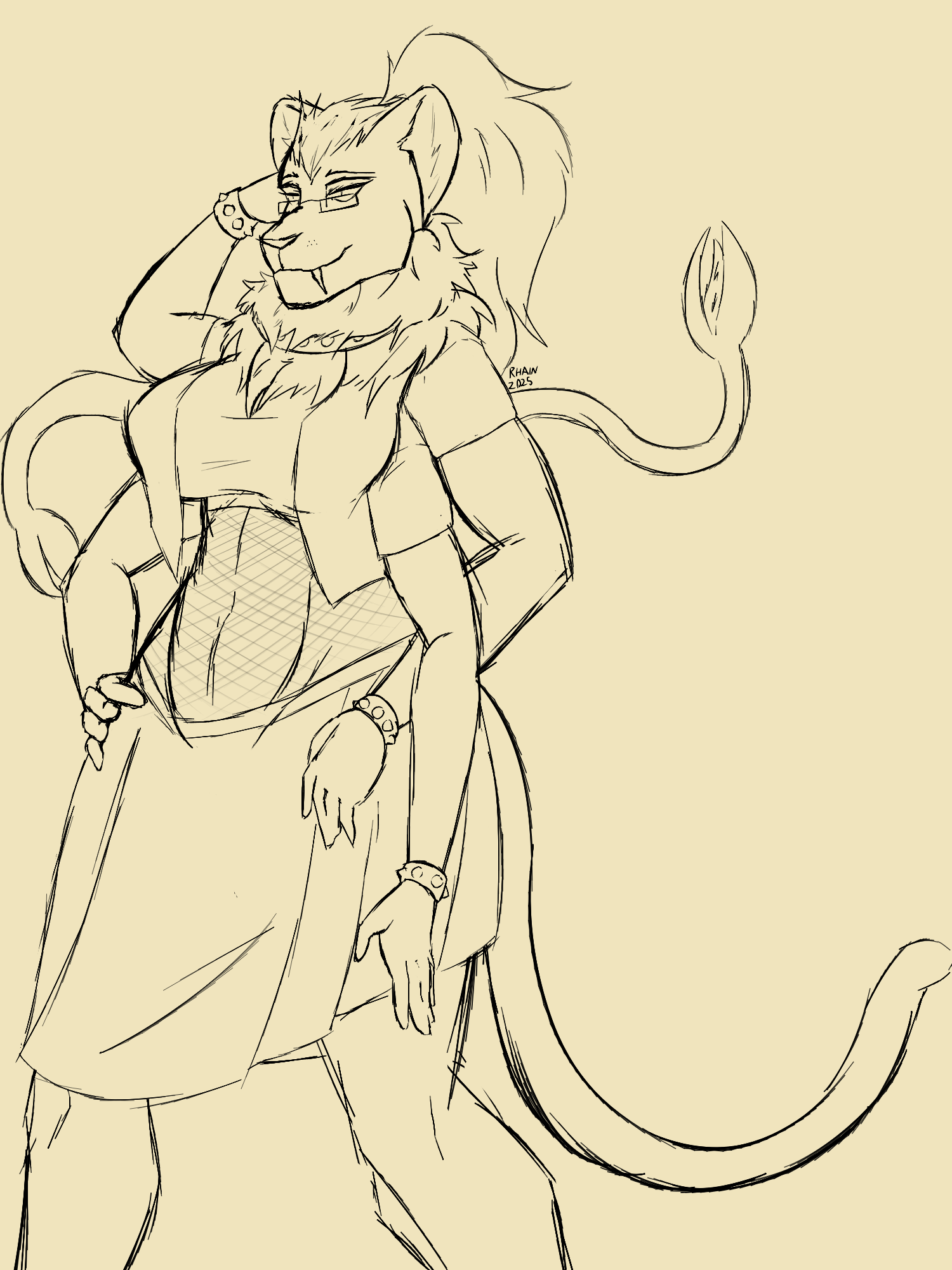 tirga  drawn by rhainbowmetall