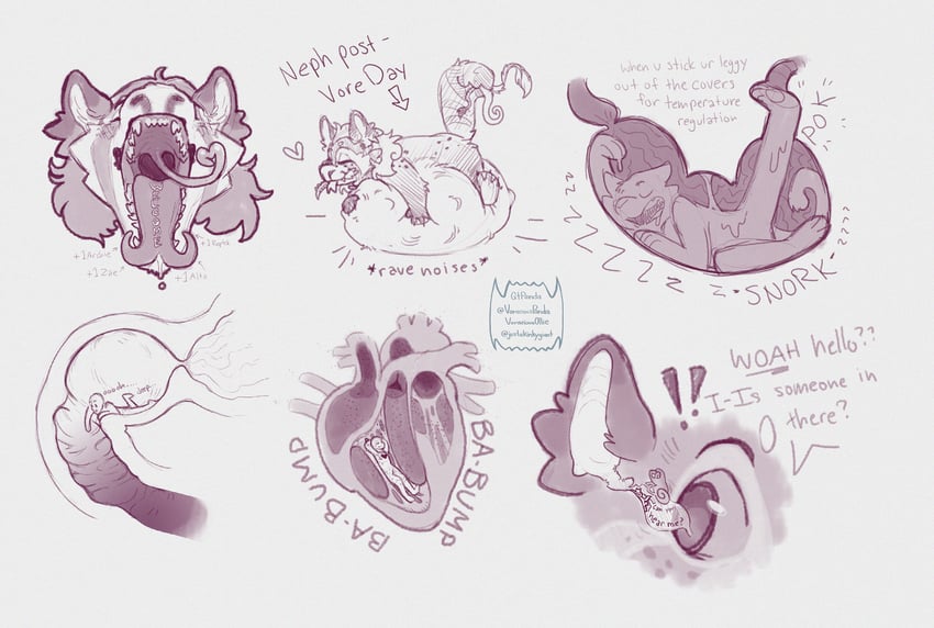 vore day drawn by voraciousollie